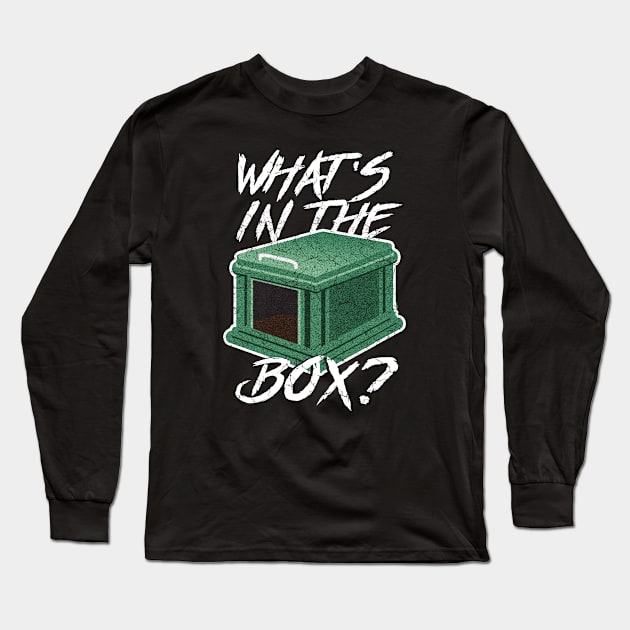 What's in the box? Long Sleeve T-Shirt by NinthStreetShirts